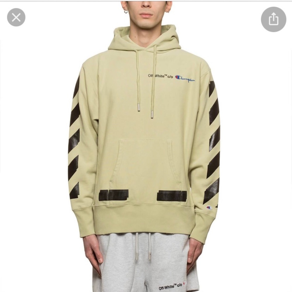 OFF WHITE X CHAMPION HOODIE